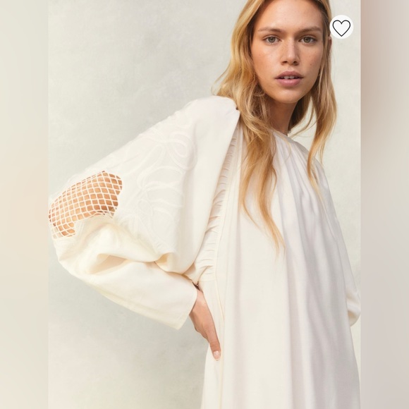 Boho Hand Painted Laser Cut Dress with Necklace - Picture 7 of 9